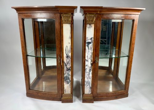 A Pair of French Display Cabinets