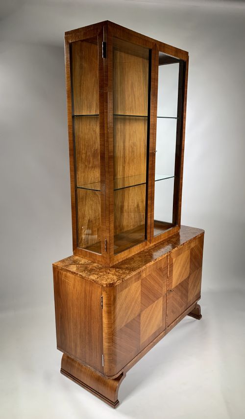 Art Deco Display Cabinet/bookcase.
