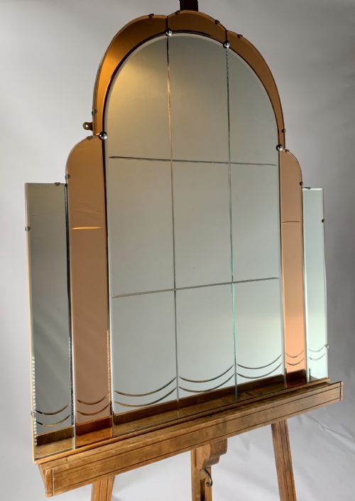 Large Art Deco Mirror