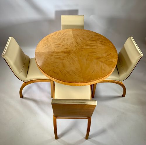 Art Deco Table and Chairs