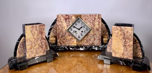 fig 1. Art Deco Clock