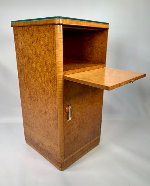 A Fine Art Deco Bedside Cabinet