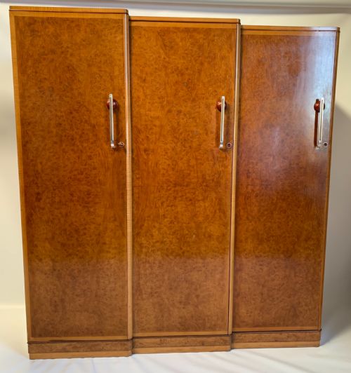 A Fine Art Deco Wardrobe