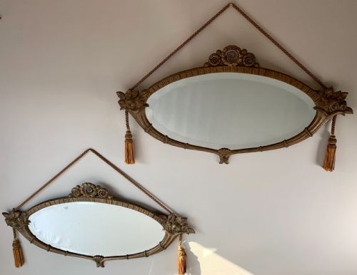 A Pair of French Art Deco Mirrors