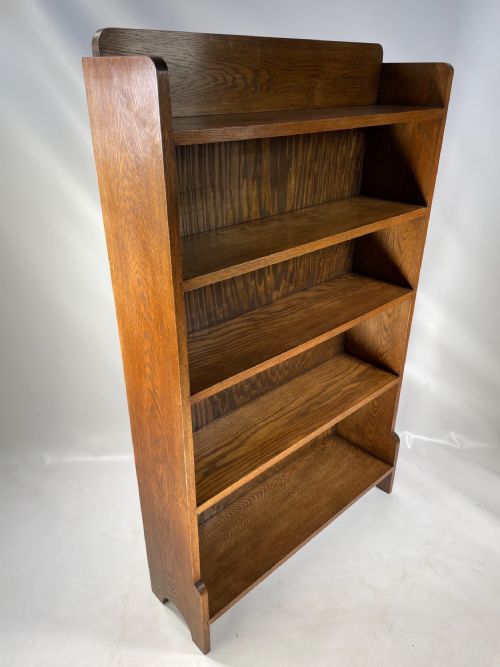 Art Deco 1930s Oak Bookcase