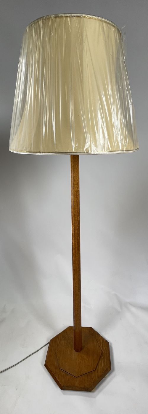 1930’S Oak Standard Lamp