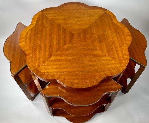 Epstein Art Deco 
Nest of Five Tables