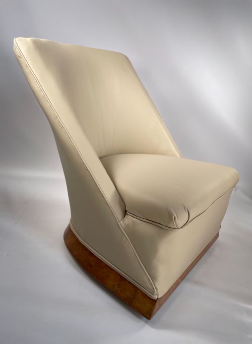Art Deco Slipper Chair