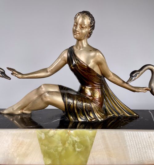 fig 1. Art Deco Sculpture by Molins Balleste.