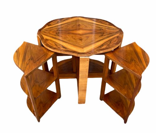 Art Deco Nest of Five Tables