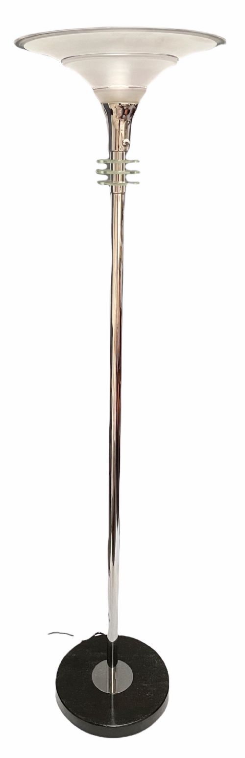 An Art Deco Uplighter