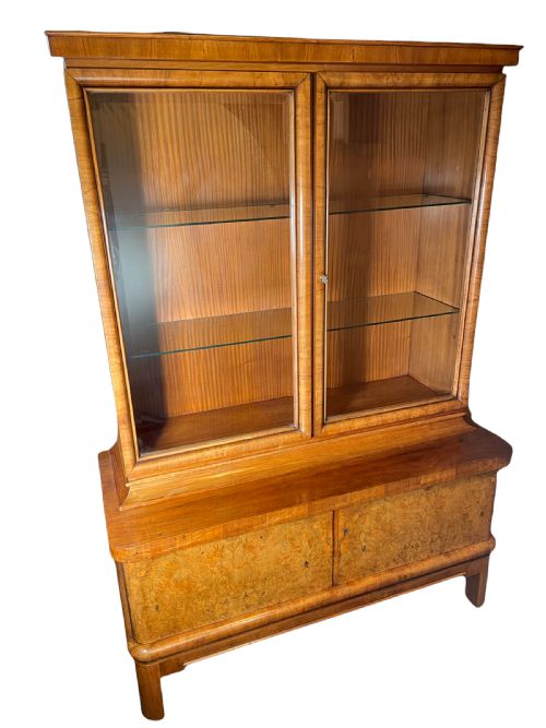 Art Deco Bookcase/display Cabinet