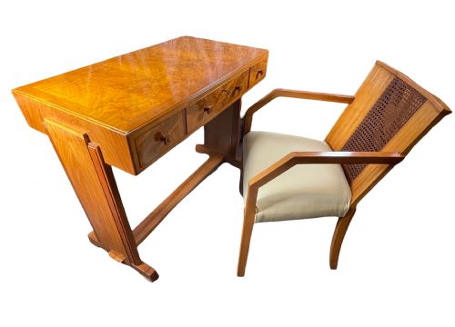 Art Deco Desk and Chair by Heal's