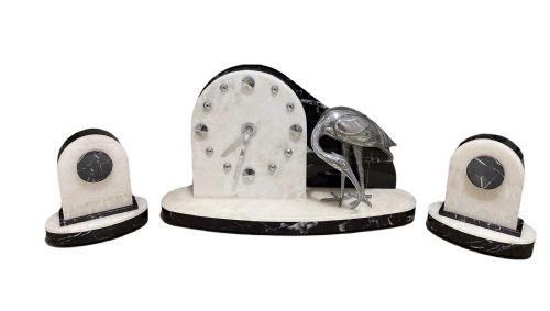 Art Deco French Modernist Clock