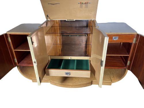 fig 1. Art Deco Cocktail Cabinet by Harry and Lou Epstein
