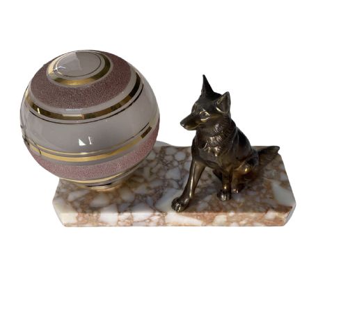 Art Deco French Mood Lamp