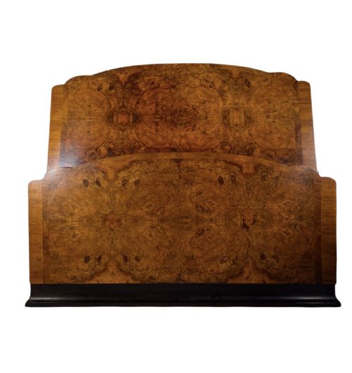 An Art Deco Double Bed