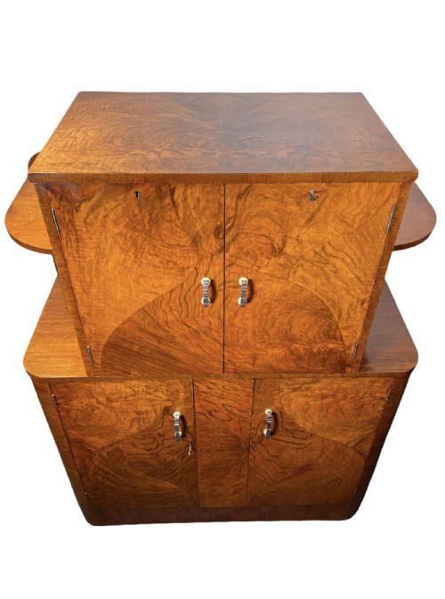 fig 1. Art Deco Cocktail Cabinet