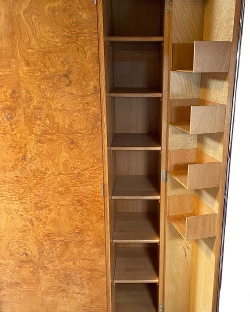 fig 1. A Fine Art Deco Wardrobe