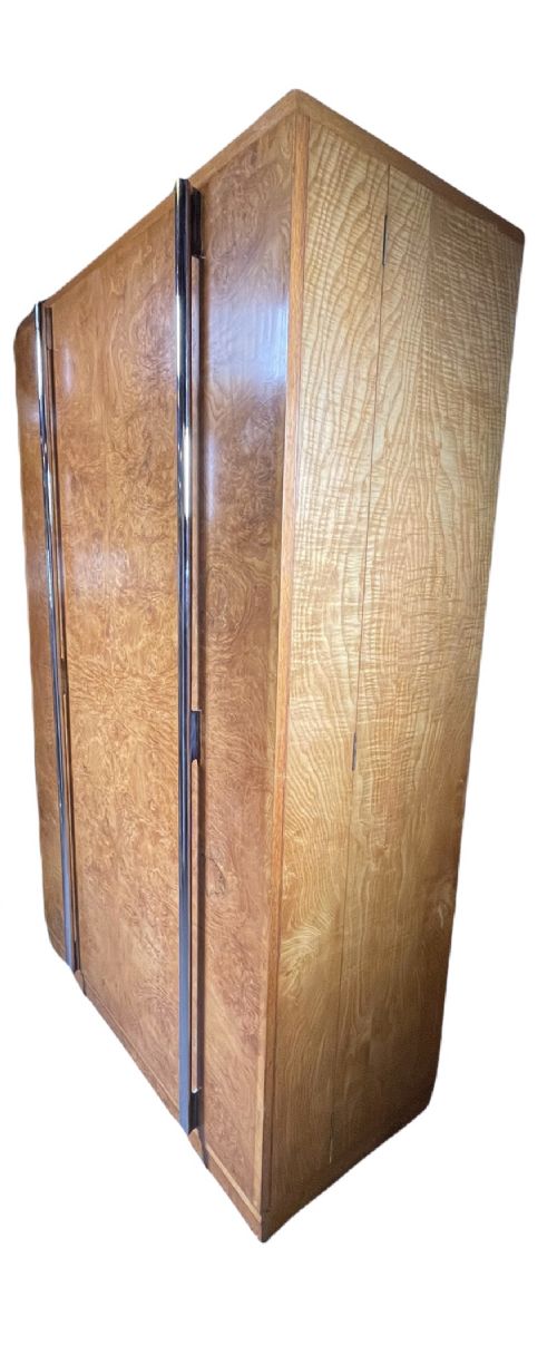 A Fine Art Deco Wardrobe