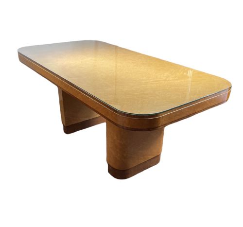 An Exceptional Quality  Art Deco Dining Table