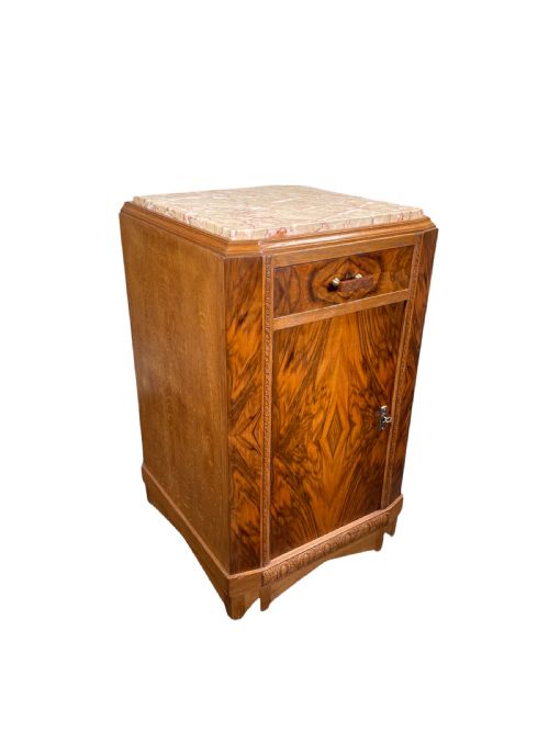 Art Deco Bedside Cabinet