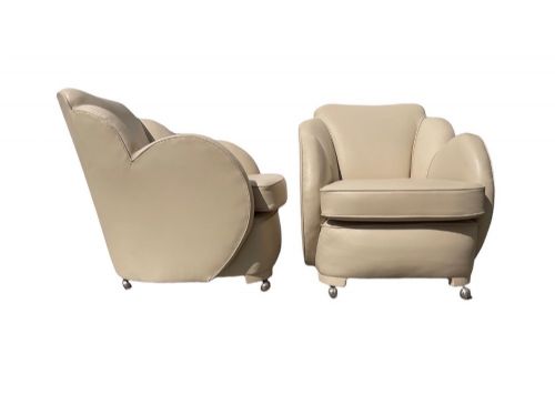 Pair of Cloud Armchairs by Harry and Lou Epstein