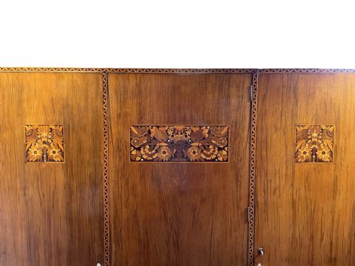 fig 1. A Fine Art Deco Wardrobe