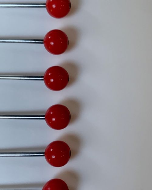 fig 4. Boxed Set of Six Silver Cocktail Sticks