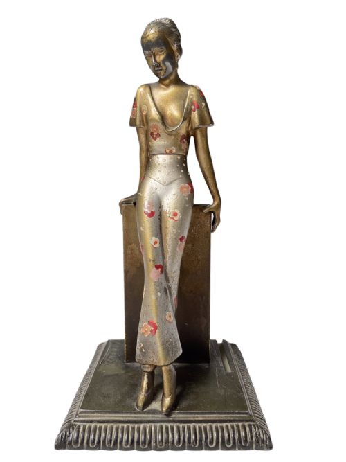 fig 1. Art Deco Figurine striker, after Josef Lorenzl