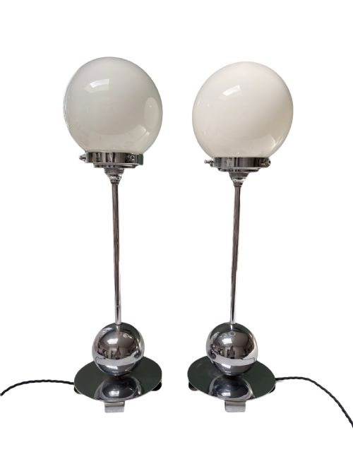 Pair of Art Deco Lamps