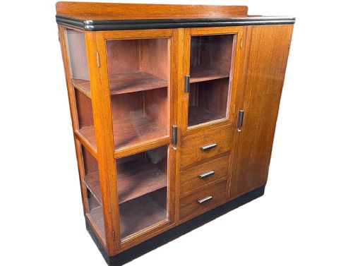 Art Deco Bookcase Cabinet