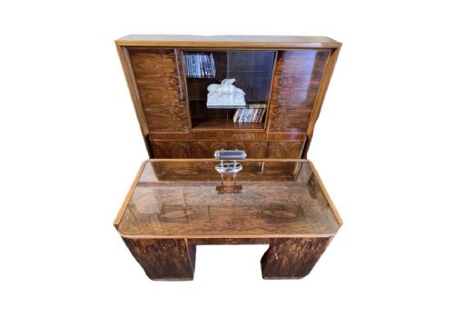 fig 1. Art Deco Bookcase Cabinet