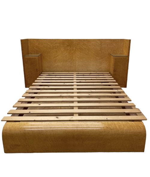 A Fine Art Deco Double Bed