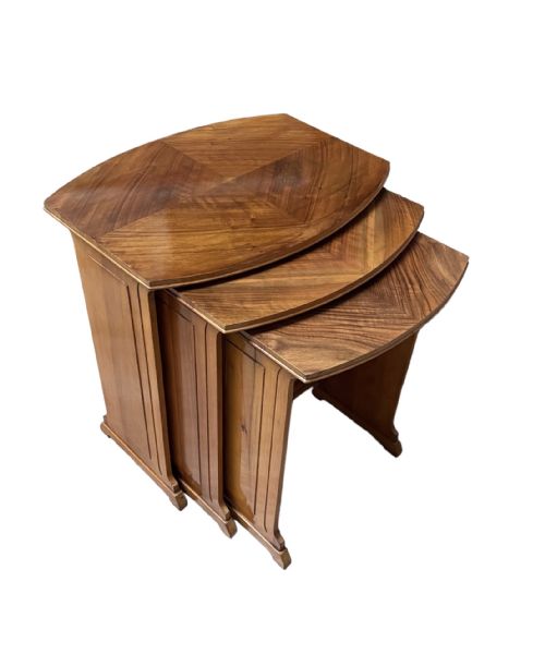 Art Deco Nest of  Three Tables