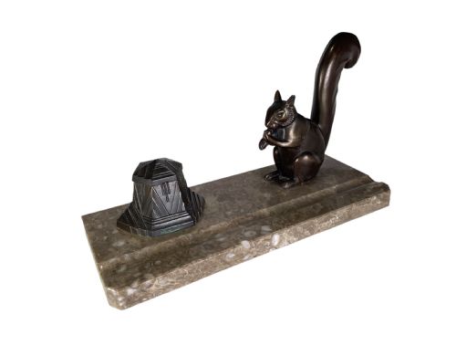 Art Deco Inkwell by M. Leducq
