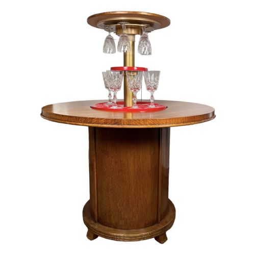 Art Deco Pop Up Cocktail Table
