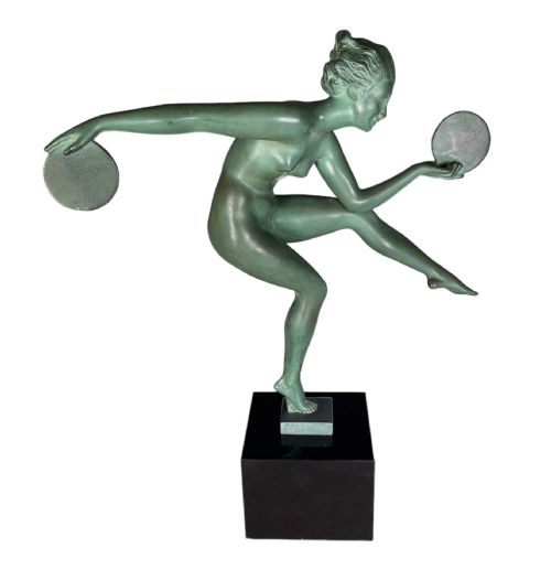 Art Deco Figure Signed ‘Derenne’