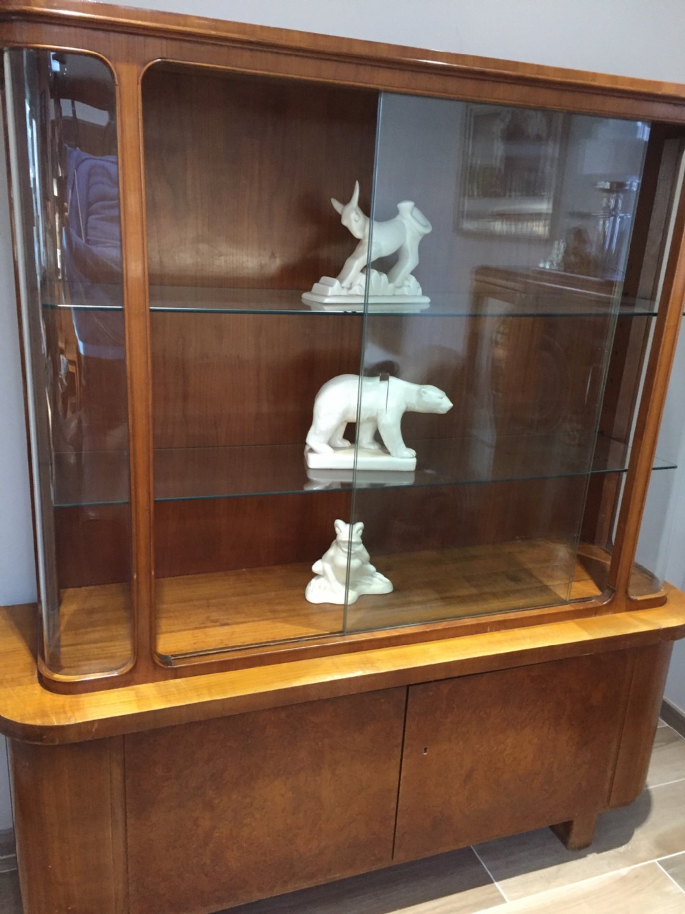A well proportioned Art Deco Glazed Display Cabinet. View IX