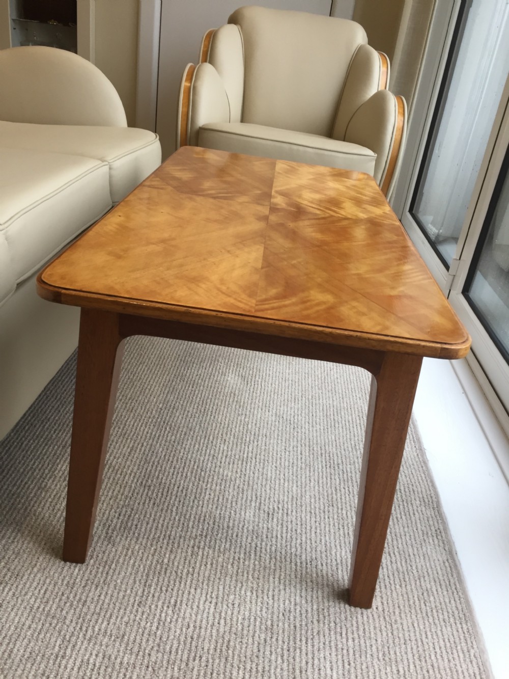 A Satinwood  Art Deco Coffee Table by Waring and Gillow  View III