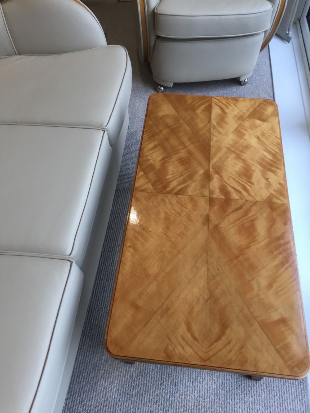 A Satinwood  Art Deco Coffee Table by Waring and Gillow  View X