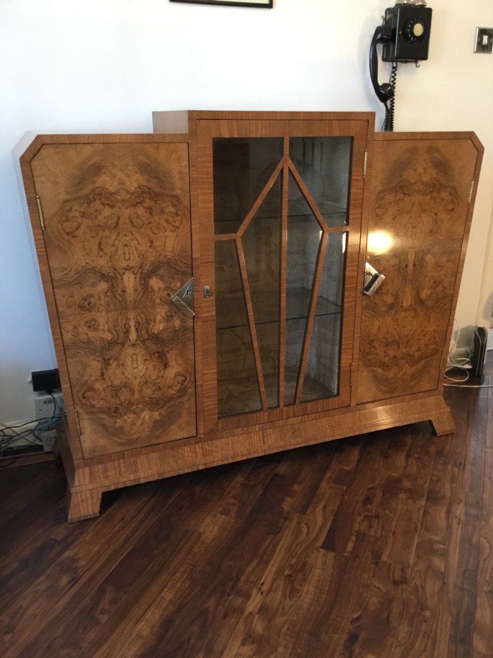 Art Deco Display Cabinet by Maurice Adams