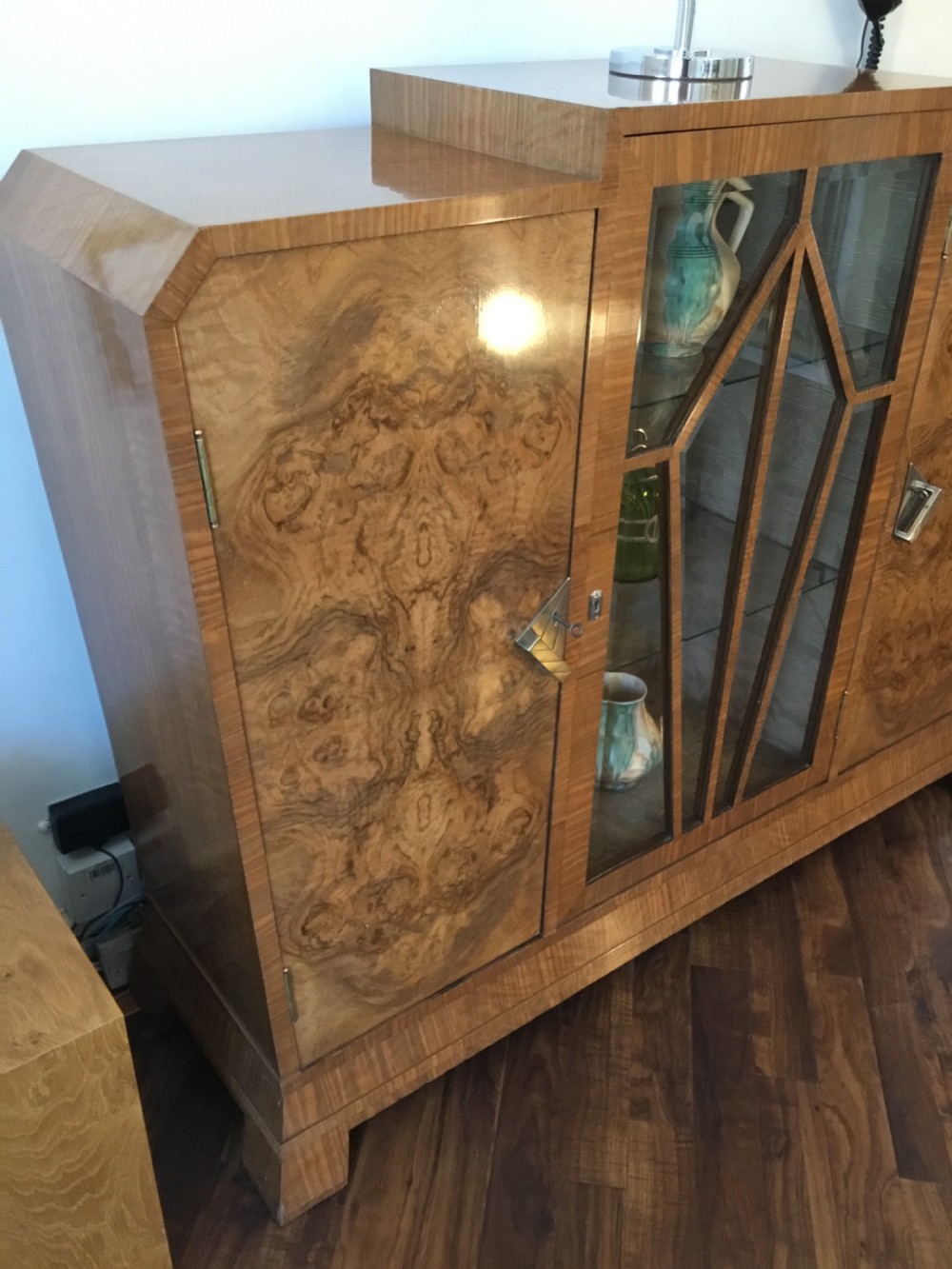 Art Deco Display Cabinet by Maurice Adams View V