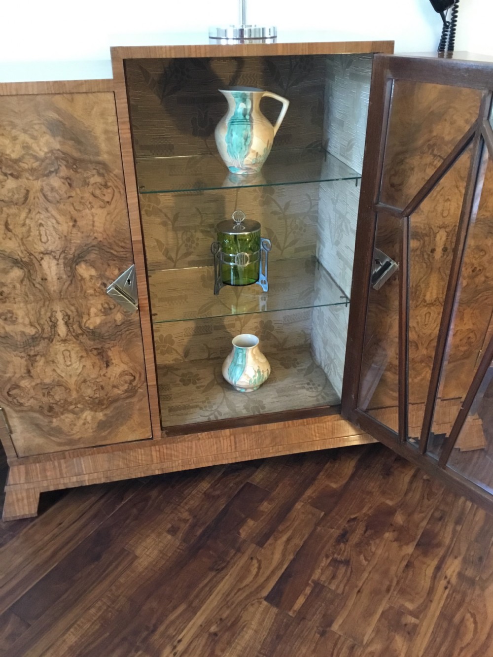 Art Deco Display Cabinet by Maurice Adams View VII