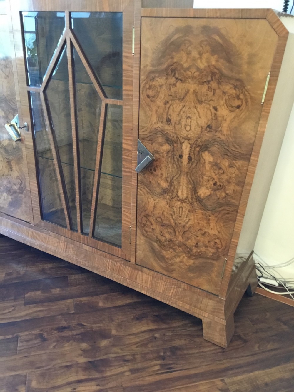 Art Deco Display Cabinet by Maurice Adams View VIII