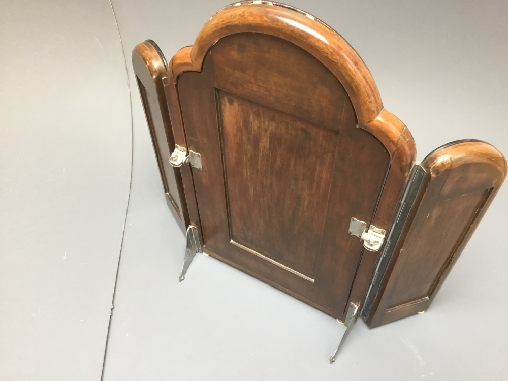 A Freestanding Art Deco Triptych  Mirror View IV