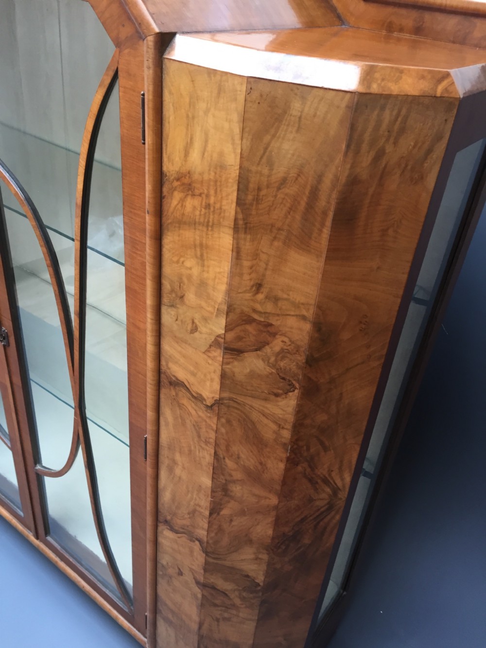 A Striking Art Deco Display Cabinet View II