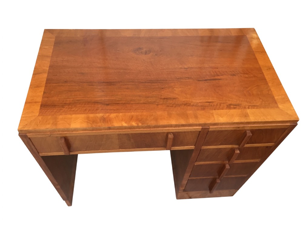 Art Deco Walnut Desk View II