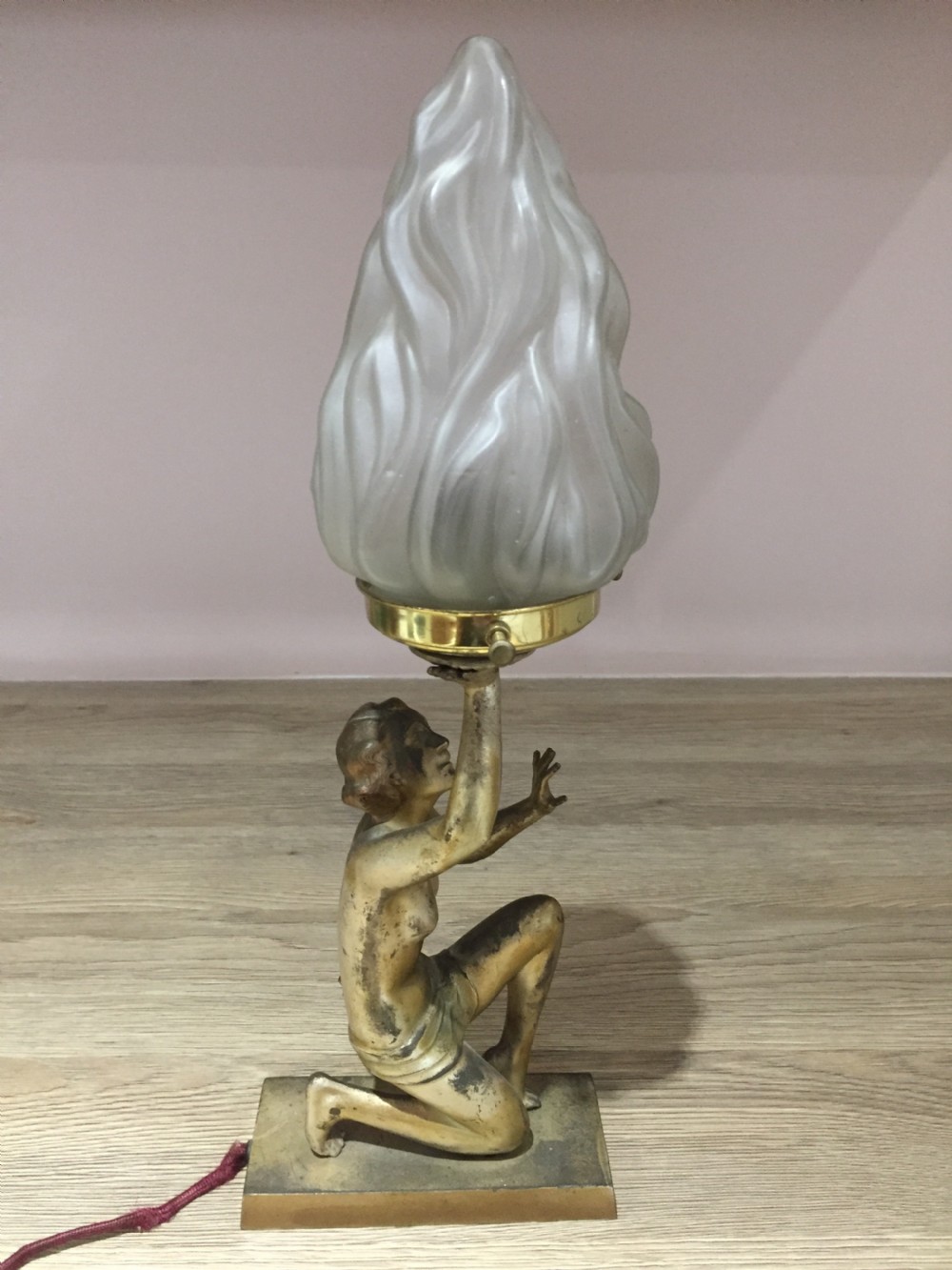 An Art Deco Lamp