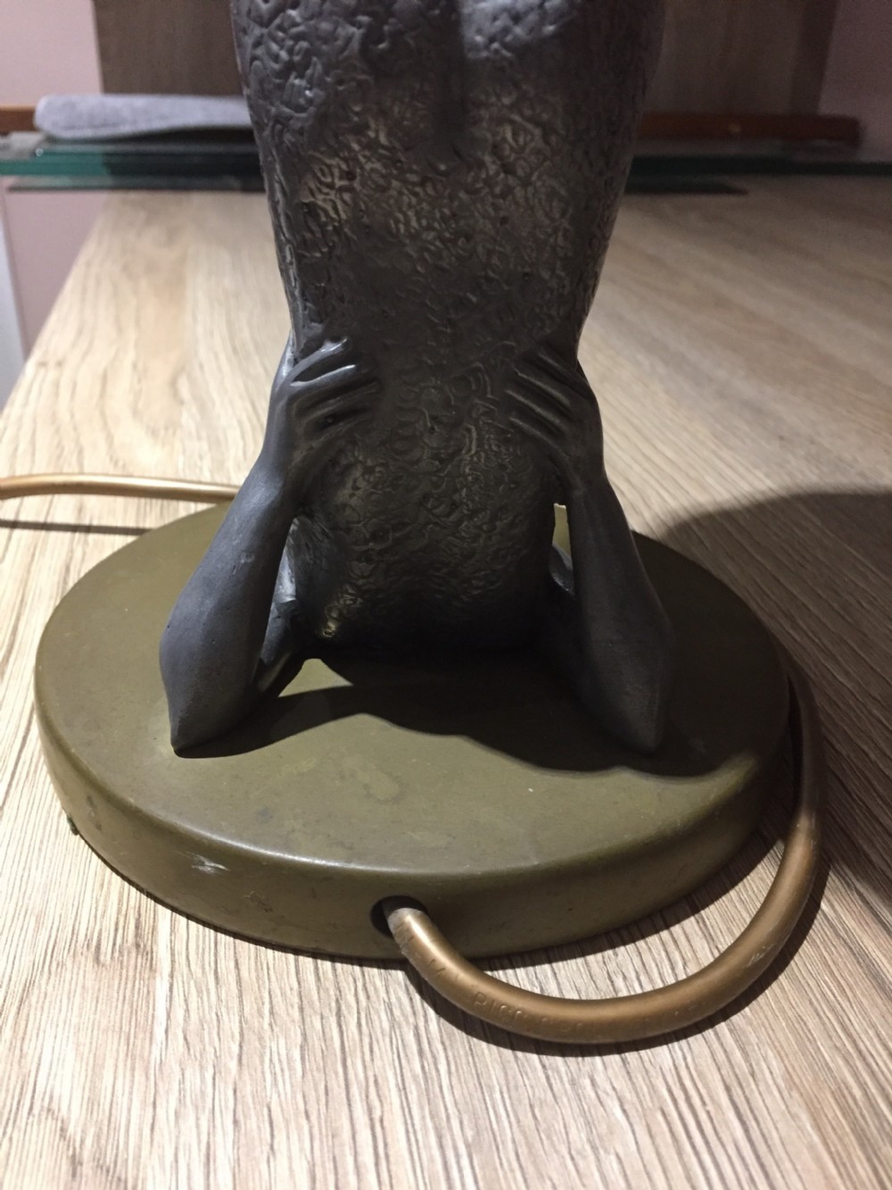 An Art Deco ‘Bathing Belle’ Spelter Light View X